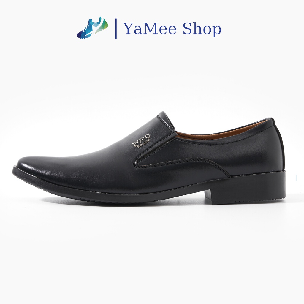 Giày công sở nam nappa cao cấp màu đen G101
