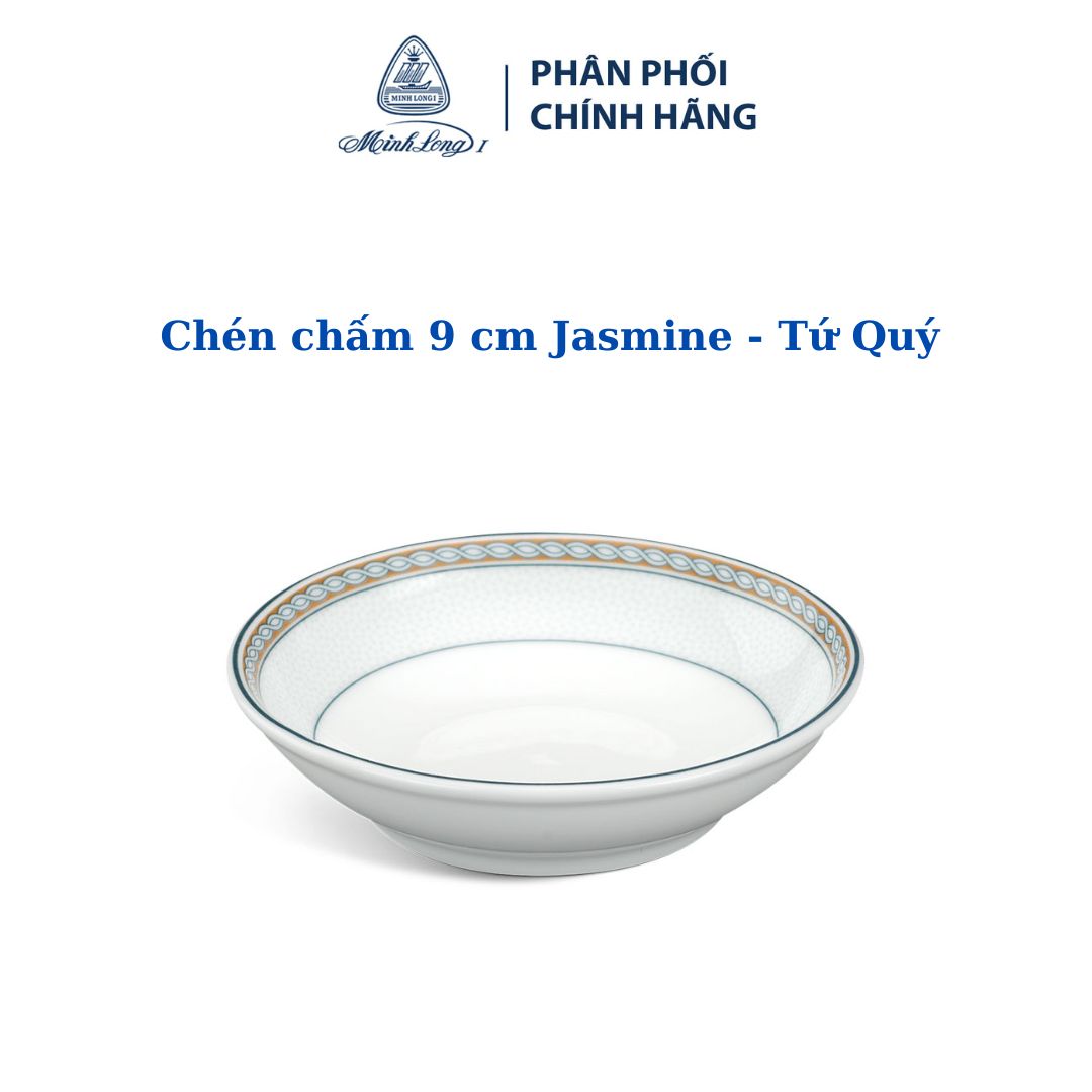 Set 5 Cup dot 9cm Jasmine quartet quarter -high-grade ceramic intelligent long 1
