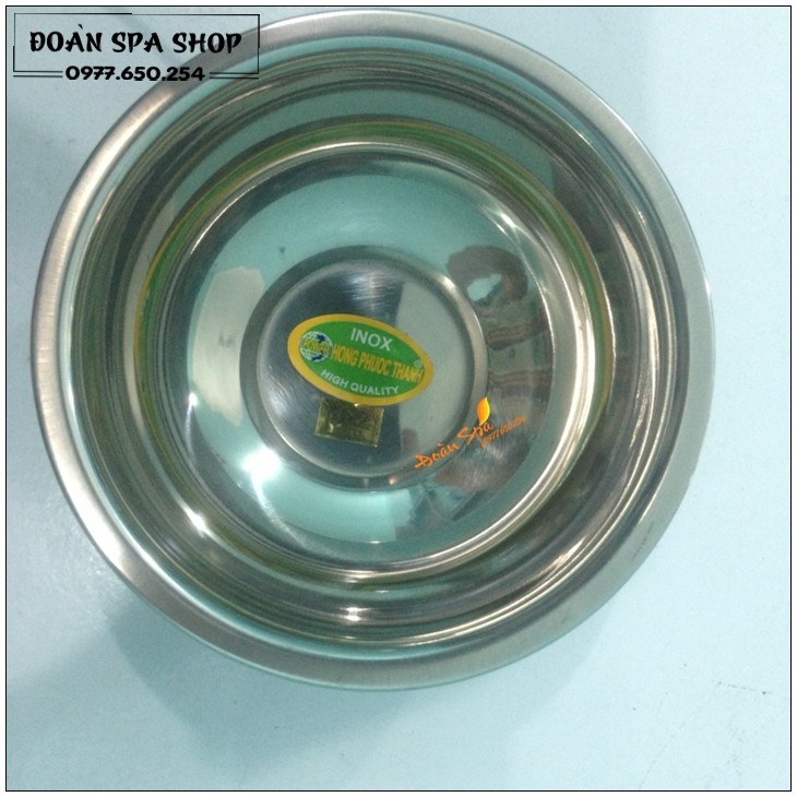 Bát inox 8cm đựng dụng cụ spa - Bát inox bé cho spa
