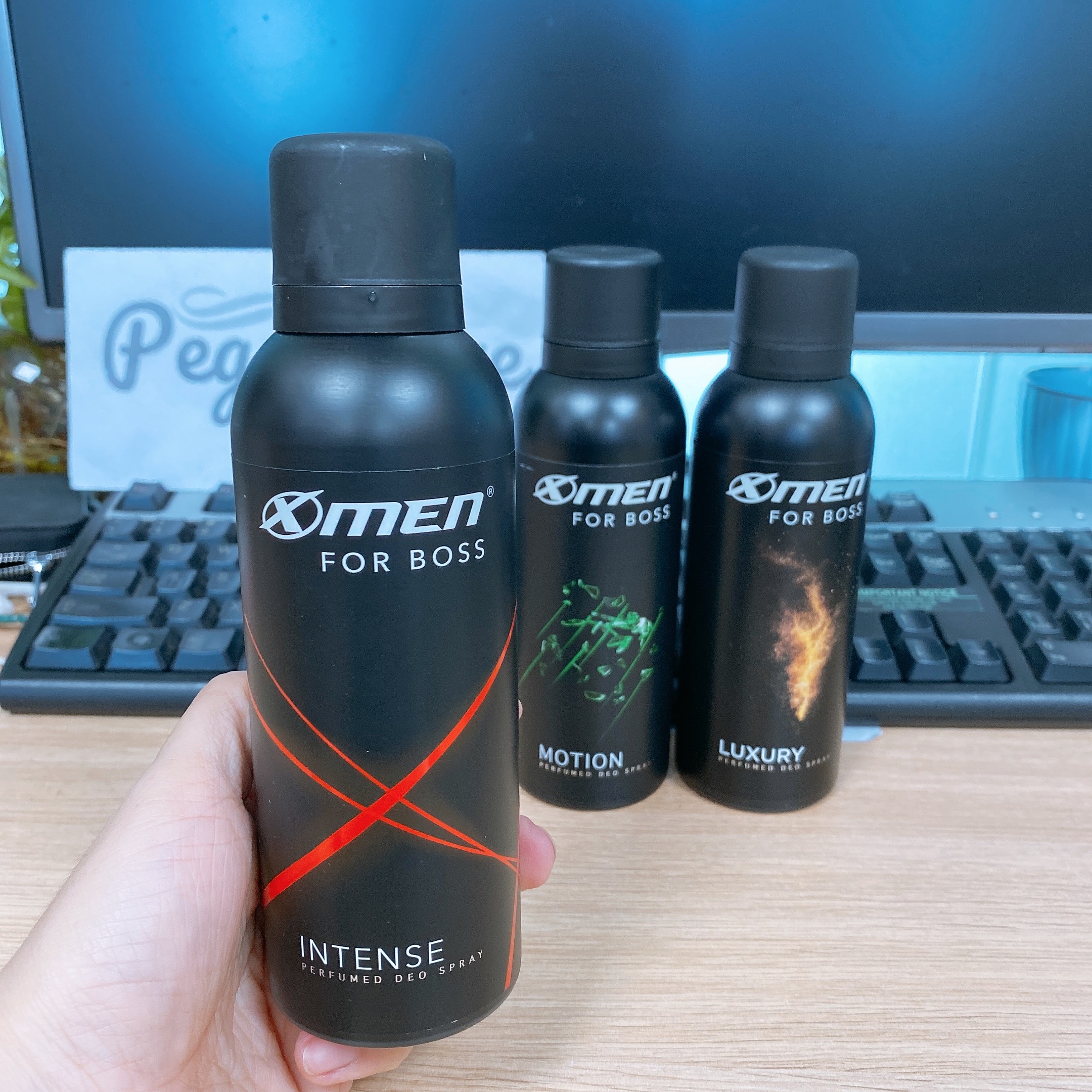 XMen X Men perfume spray Xmen body wash spray for boss intense deodorant 150ml 1 bottle/-pegastore