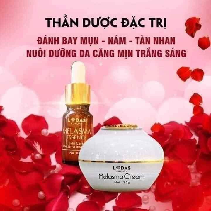 [HÀNG CHÍNH HÃNG] Cao nám hoa hồng Lodas melasma cream Đan Thy