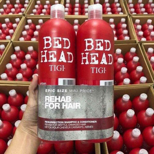 CẶP DẦU GỘI XẢ TIGI ĐỎ CAO CẤP (1500ml/2 CHAI)