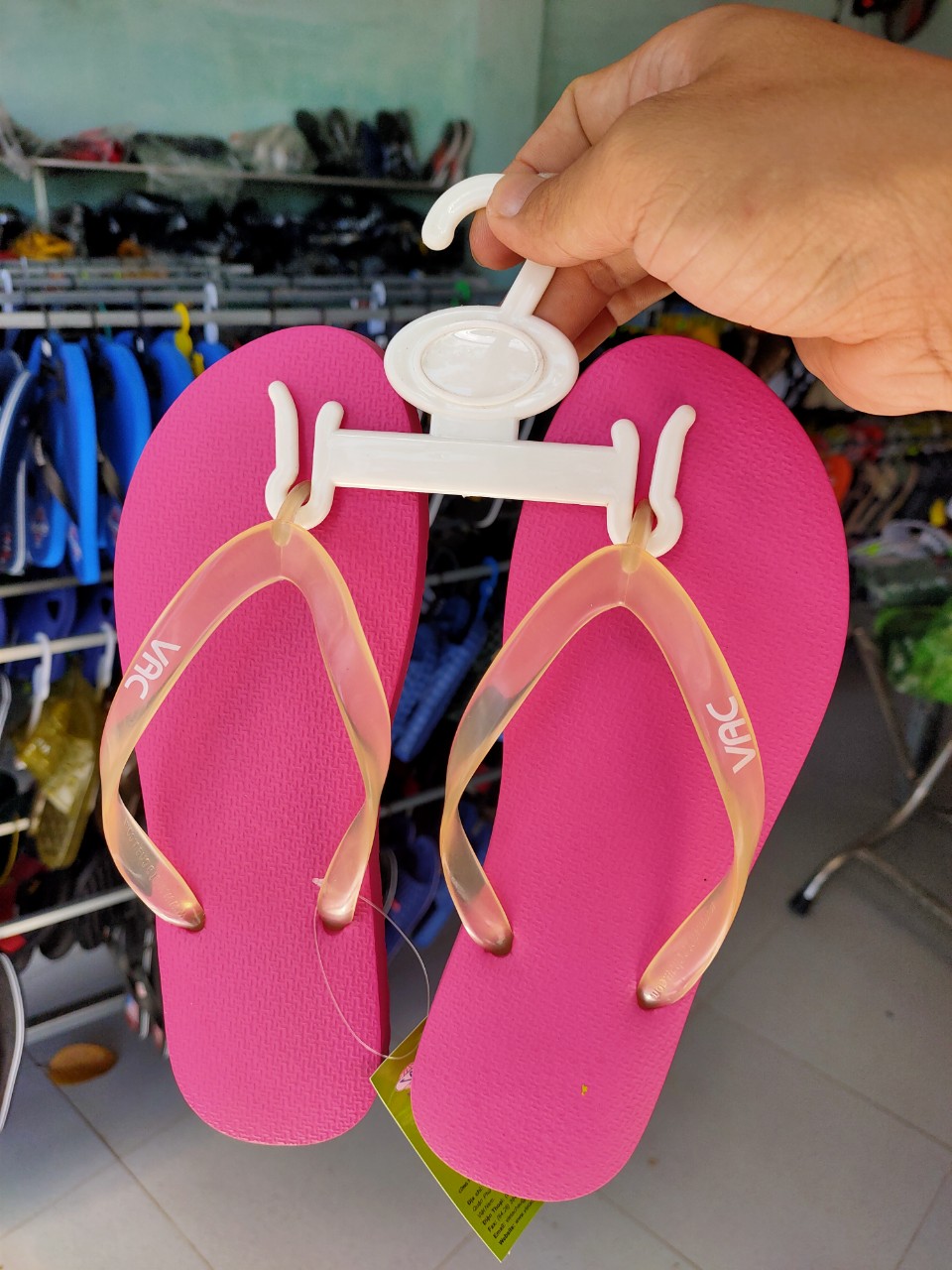 Dép lào nữ VAC siêu bền, siêu êm nhiều màu cho nữ