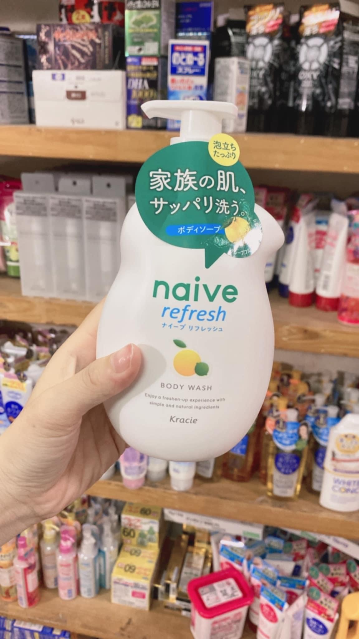 Sữa Tắm Naive Body Wash 530ml