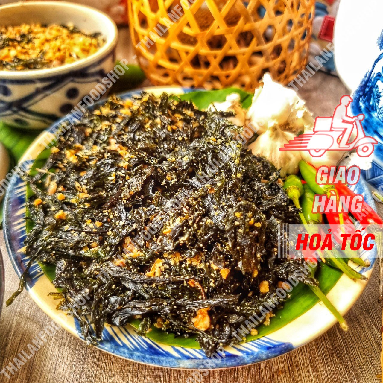 Rong Biển Cháy Tỏi - Lon 130gr