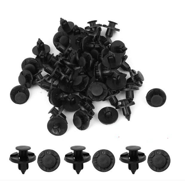 50 chốt nhựa bấm 8mm cho oto