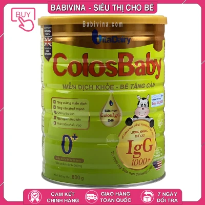 [CHÍNH HÃNG] Sữa Non ColosBaby Gold Số 0+ 800g (COLOS BABY - COLOSBABY - Colos baby)