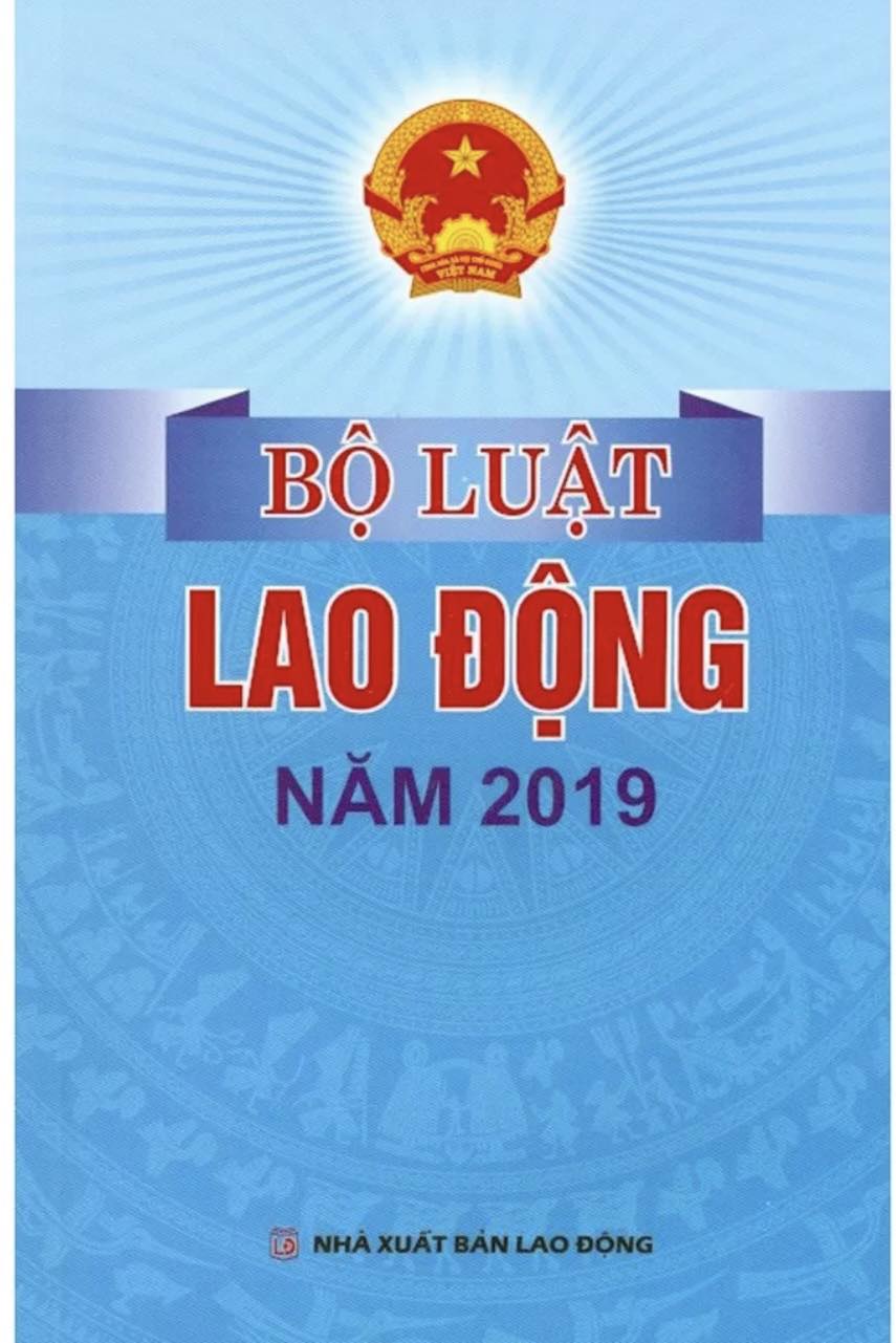 Sách - bộ luật lao động năm 2019