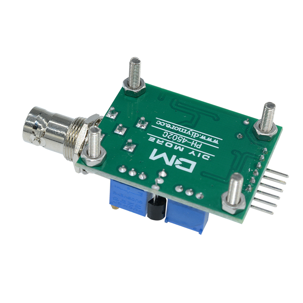 Bộ Điều Chỉnh Phát Hiện Giá Trị PH 0-14 Chất Lỏng VOKTTA Chính Hãng, Mô-đun Cảm Biến Bộ Kiểm Tra Đồng Hồ Bảng Điều Khiển Giám Sát + Bộ Điều Khiển Đầu Dò Điện Cực PH BNC