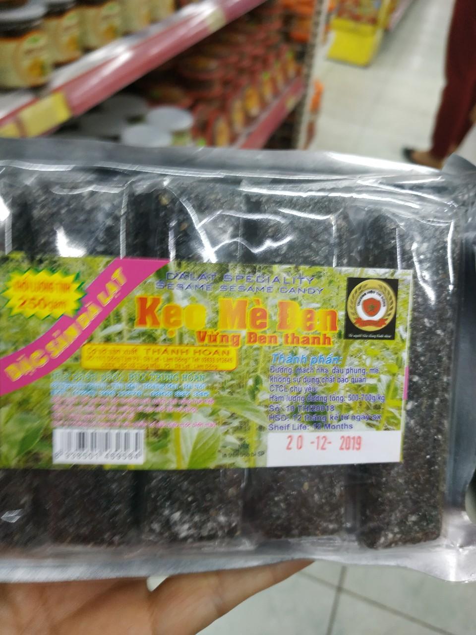 kẹo vòng mè đen 250g