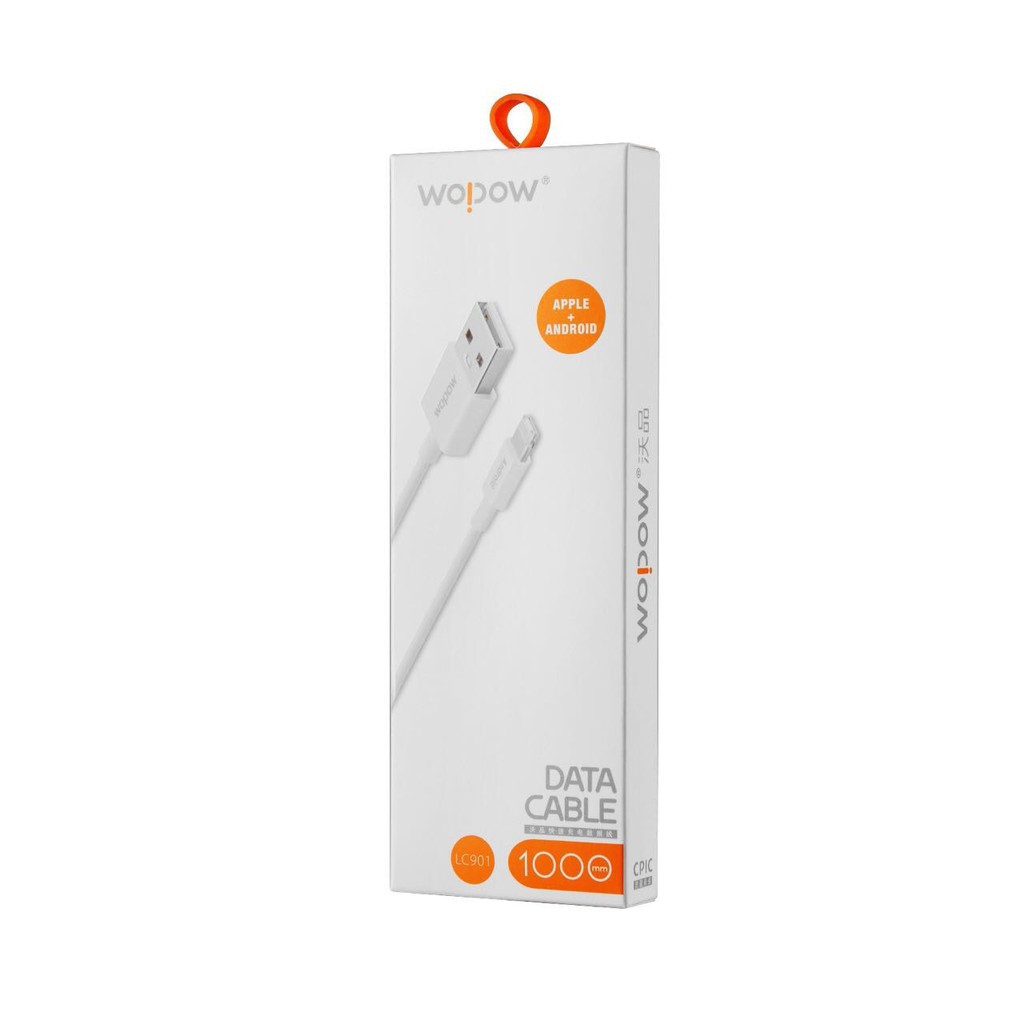 CÁP SẠC IPHONE  WOPOW CHÍNH HÃNG