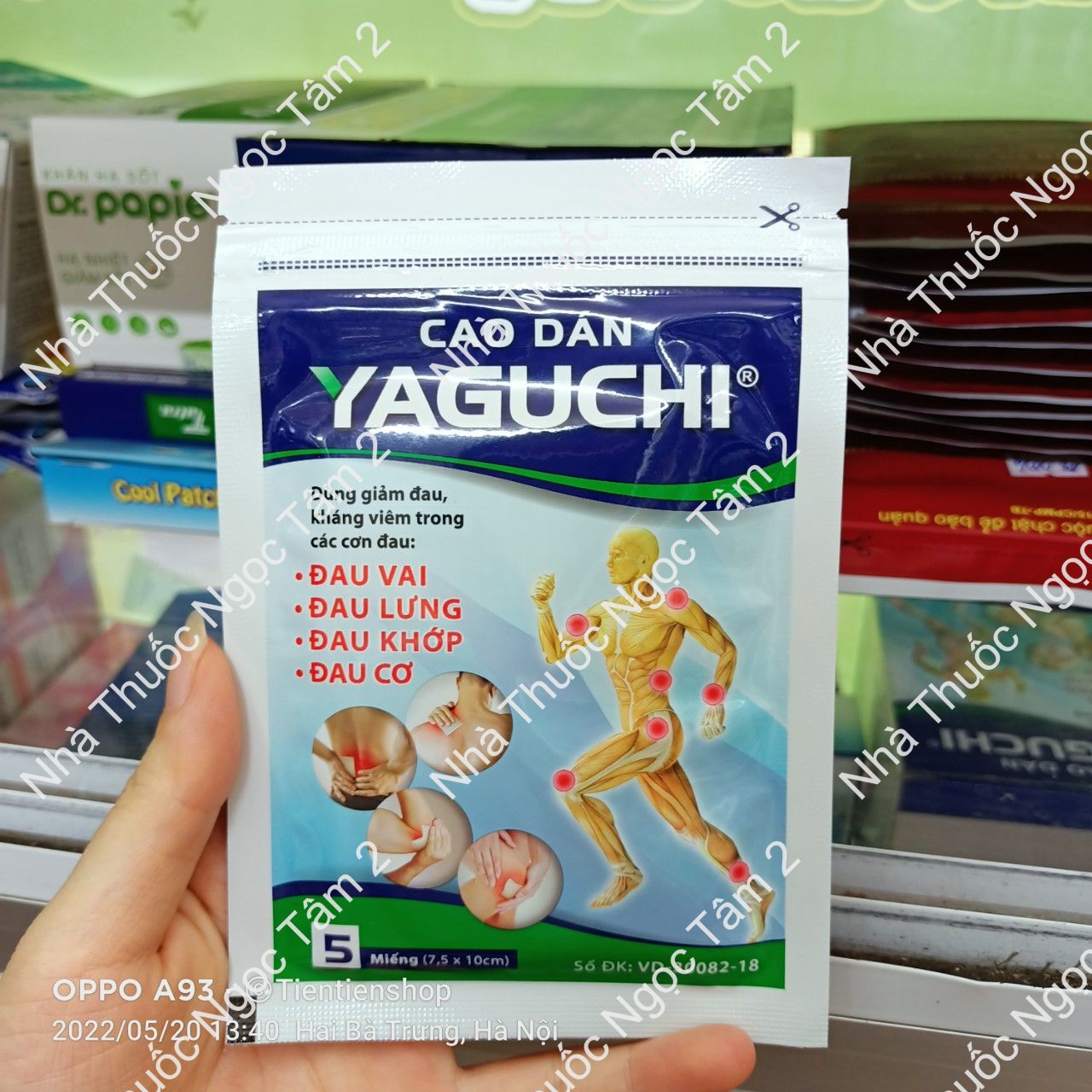 Cao Dán Yaguchi Tatra 1 gói x 5 miếng