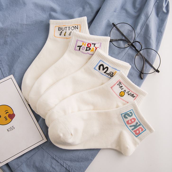 Set 10 Đôi Tất Vớ Nữ Ngắn Cổ Ms.Today