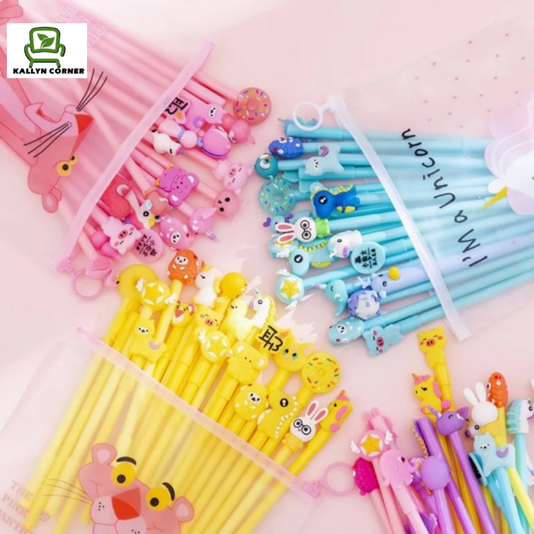 [HCM]Combo 5 bút bi cute nhiều mẫu