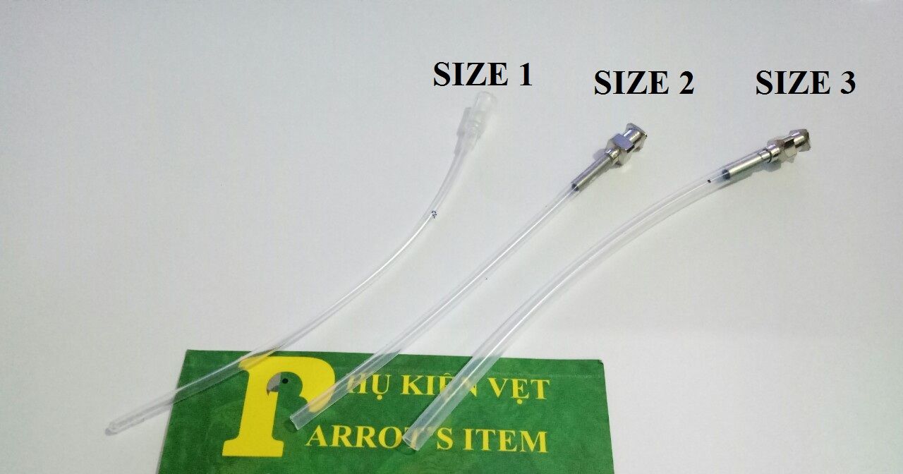 ỐNG ĐÚT CHO VẸT NON (CÓ 3 SIZE)