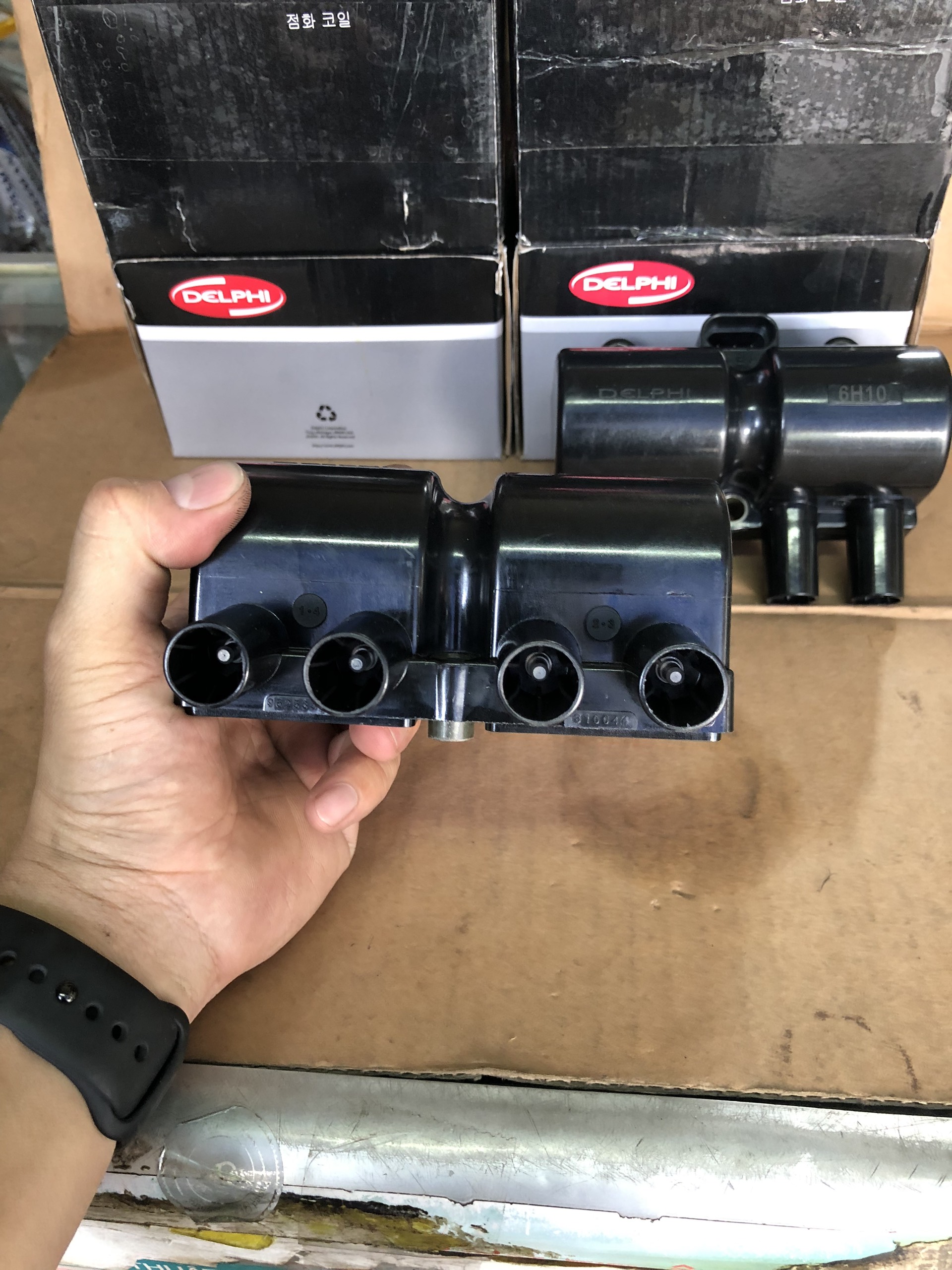 MOBIN ĐÁNH LỬA DAEWOO LANOS/ NUBIRA/ VIVANT (4 GIẮC GHIM)