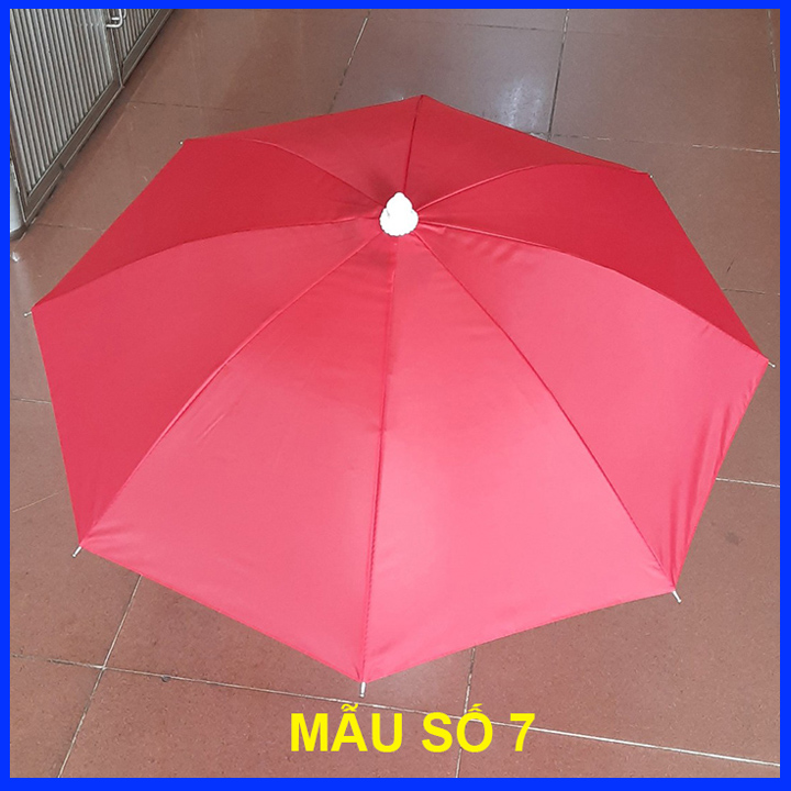 Ô Dù Đội Đầu Câu Cá, Du Lịch, Chụp Ảnh - Dù Nón Đội Đầu Cao Cấp