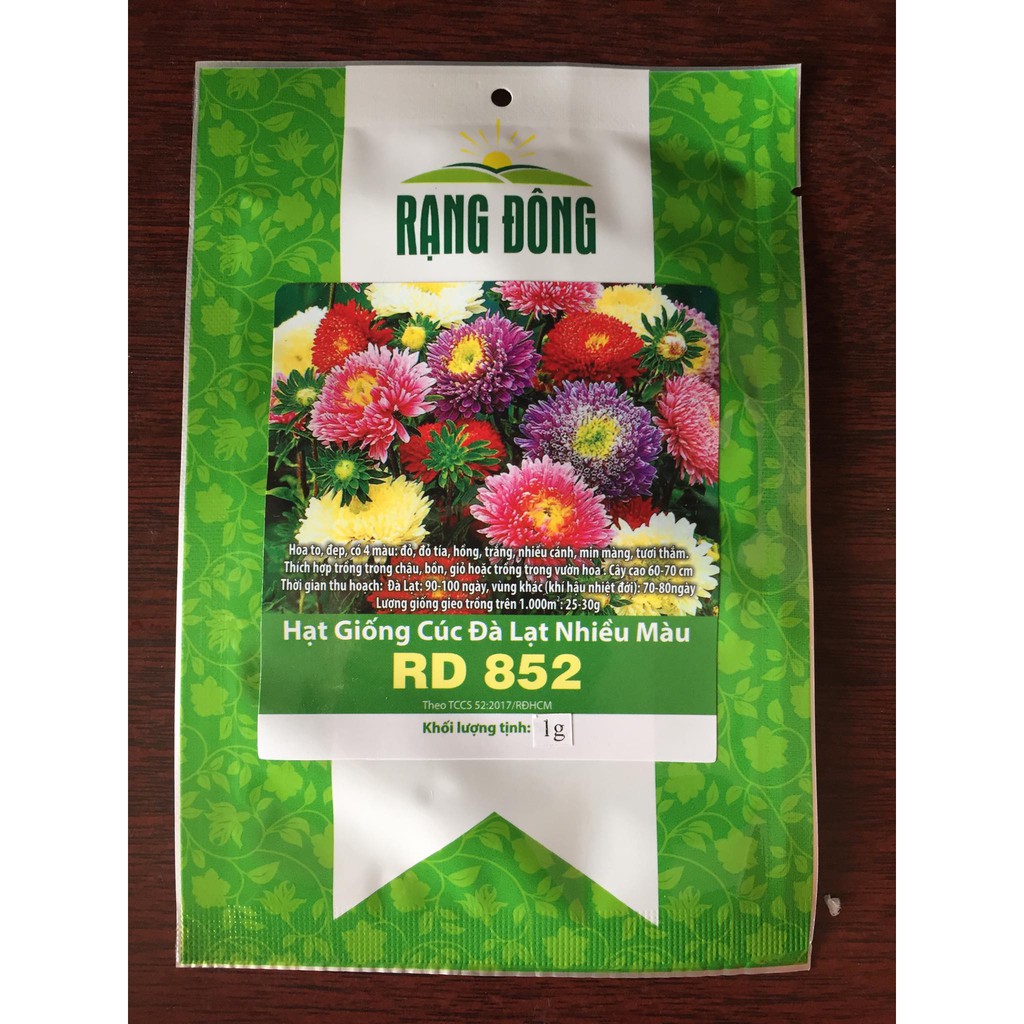 Hạt Giống Cúc Đà Lạt Nhiều Màu Rạng Đông
