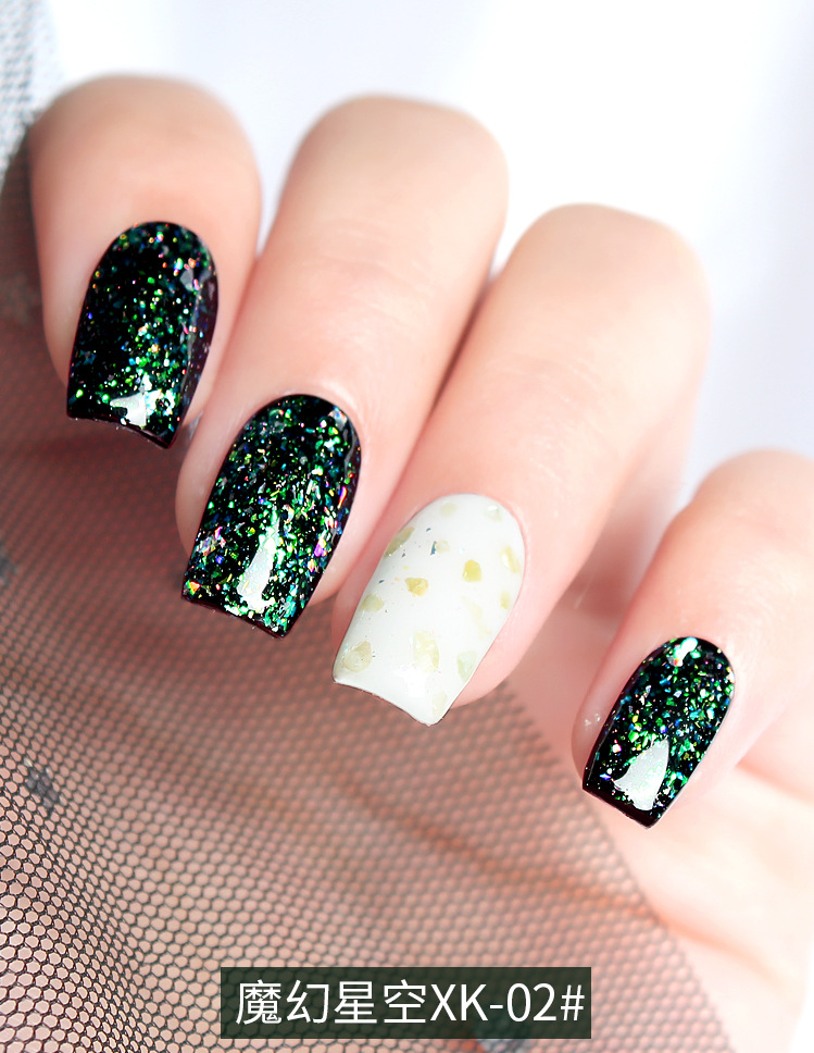 [HCM]Sơn gel AS - màu nhũ galaxy mã XK