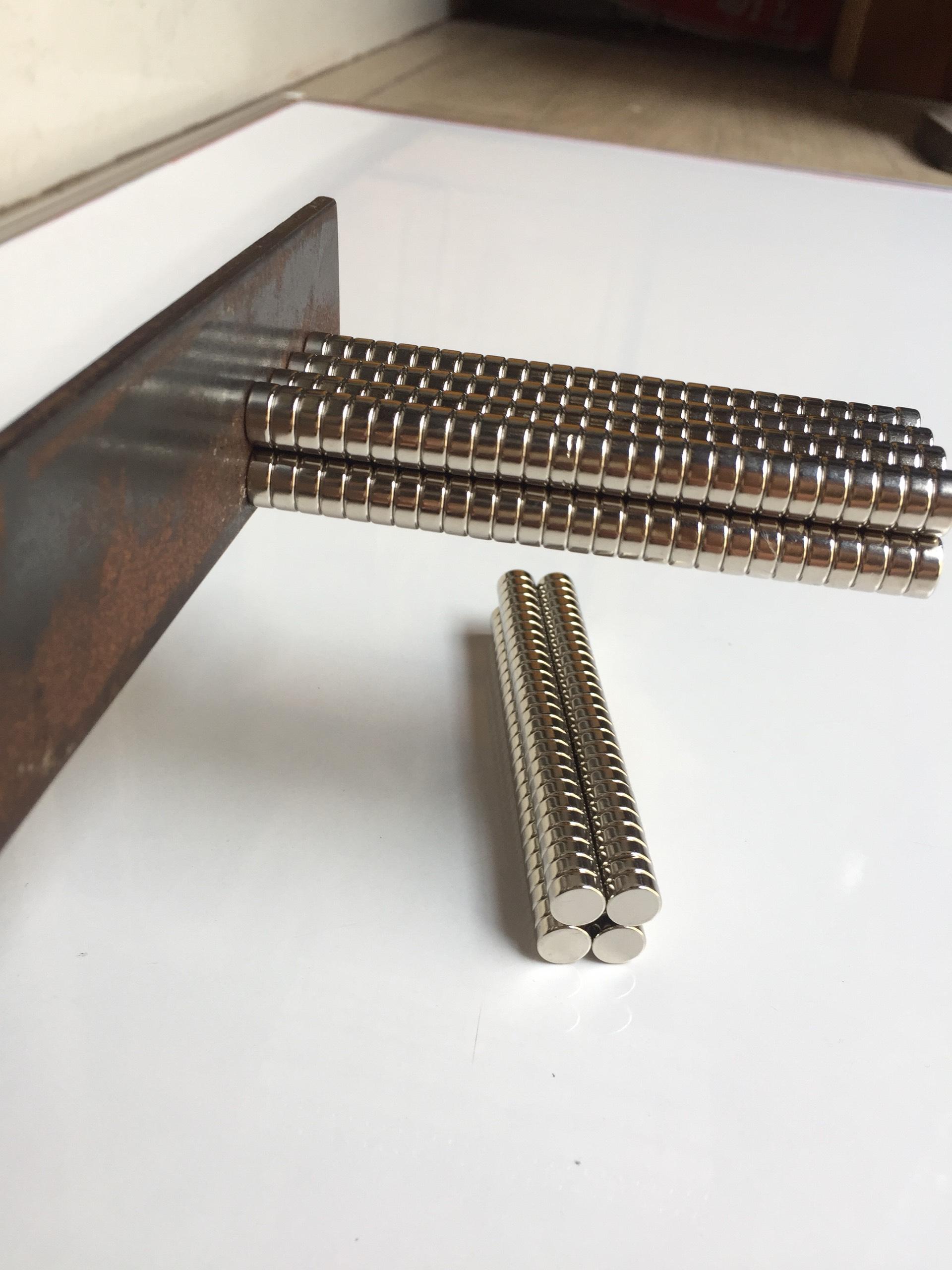 [HCM]Nam châm cực mạnh Ø 10x3mm nam châm NdFeB trắng đất hiếm