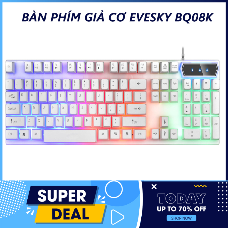 BÁO GIÁ BÀN PHÍM G21 LED ĐA MÀU HN GIẢ CƠ GAME CHUYÊN DỤNG | Shopee Lazada Sendo Tiki mới nhất 64 Combo bàn phím kèm chuột có đèn LED G21 - Bàn phím - Bàn phím cơ - Bàn phím chơi game-Combo bàn phím và chuột giả cơ G21, Bộ bàn phím giả cơ và chuột game dành cho game thủ G21 led đa màu