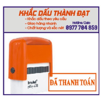 Con dấu ĐÃ THANH TOÁN