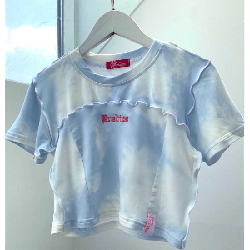 Áo Croptop Tie-dye PRADIES Skies