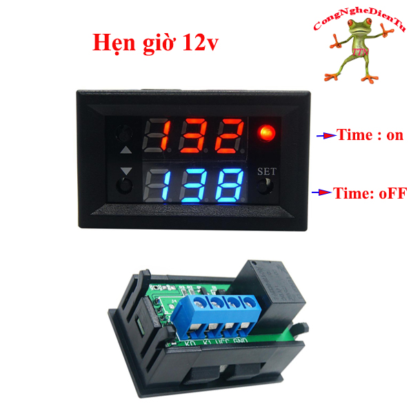 Module hẹn giờ 12v Time ON Time OFF