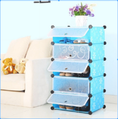 Tủ giày lắp ghép 5 tầng