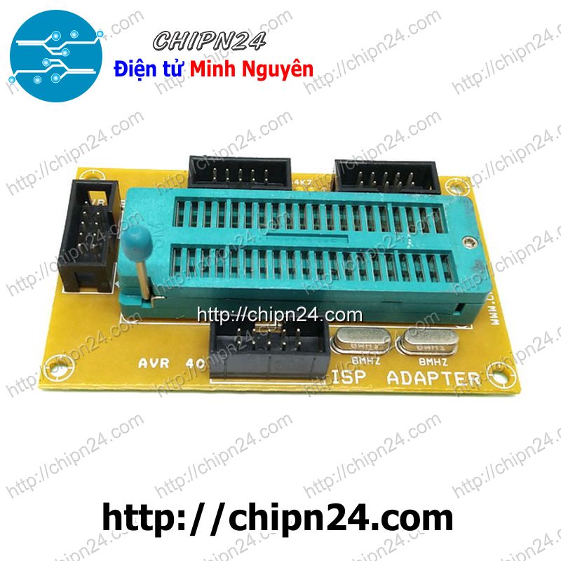 Đế isp nạp 89s avr - adapter isp