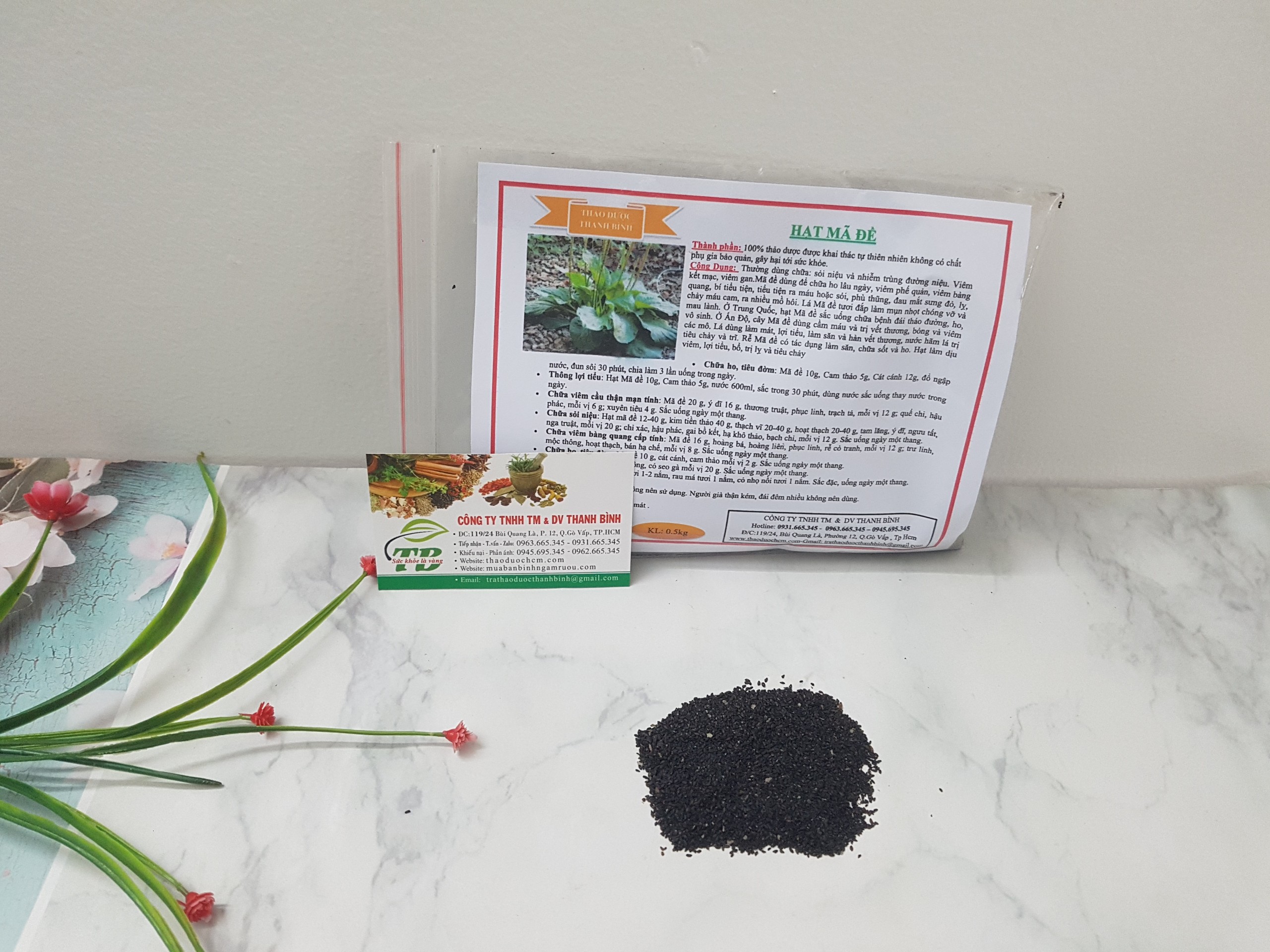 Hạt Mã Đề (Xa Tiền Tử) 500G - Hàng Chất Lượng