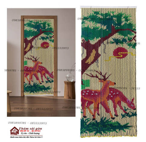 [1mx2m] Màn Hạt Nhựa Rèm Hạt Nhựa Mành Hạt Nhựa