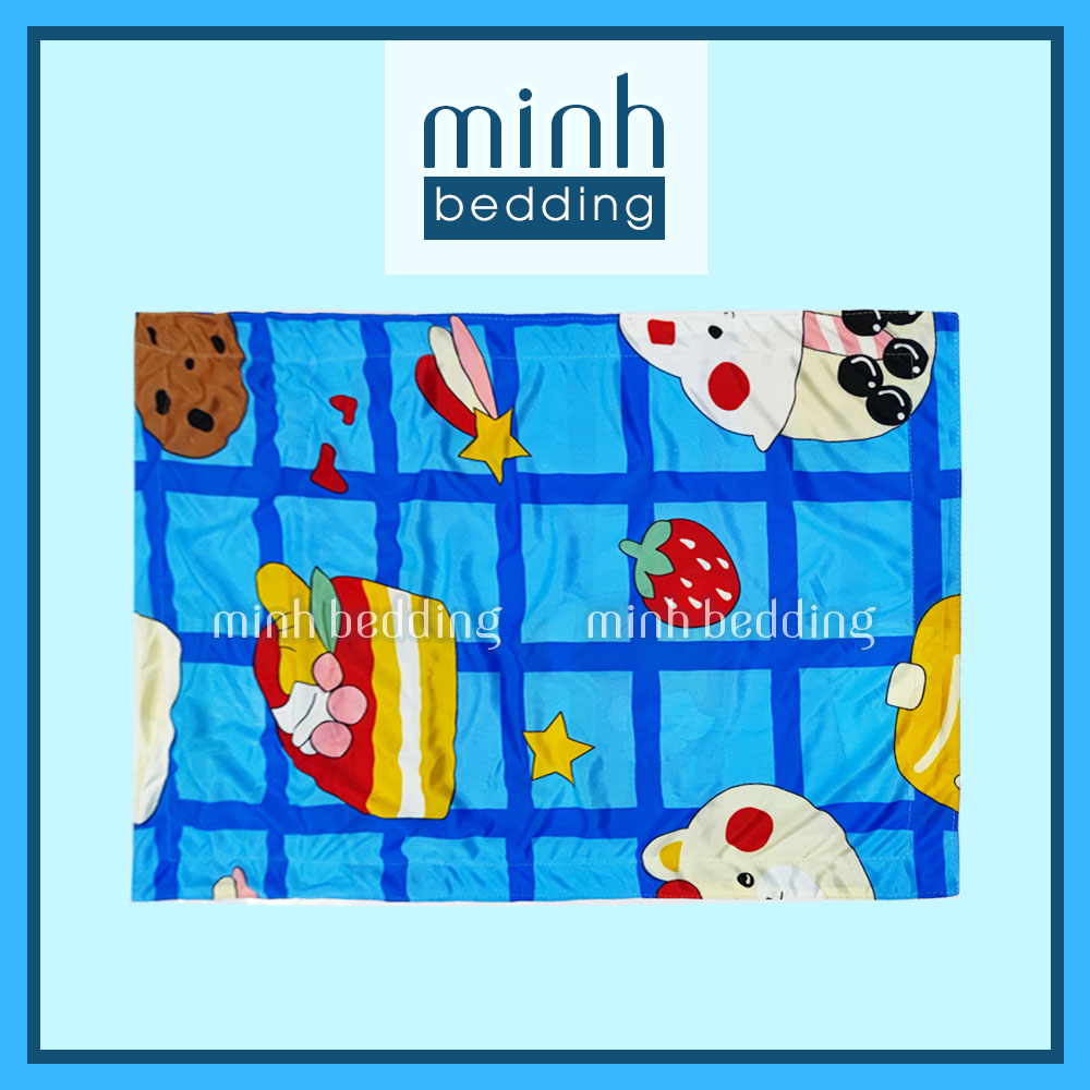 Áo gối thun lạnh 40x60cm Minh Bedding không khoá kéo, siêu mềm mát