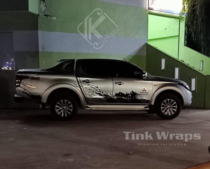 Decal - Tem xe Triton 4x4 2016 - 2019
