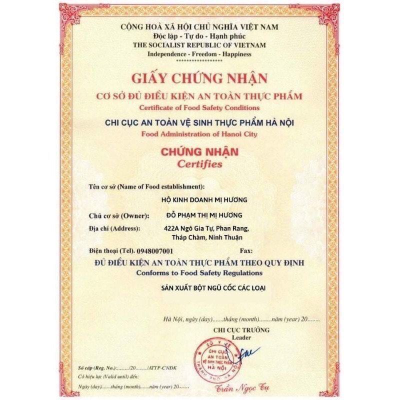 Bột giảm cân Mị Hương chính hãng