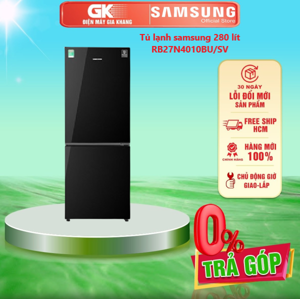 Tủ lạnh hai cửa Ngăn Đông Dưới 280 LÍT RB27N4010BU/SV - GIAO TOÀN QUỐC - FREESHIP HCM