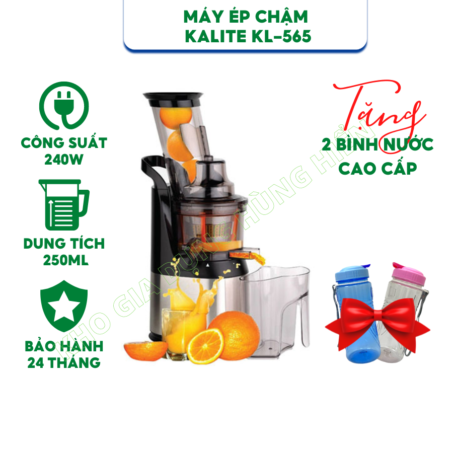 Máy ép chậm kalite kl-565- hàng chính hãng, new 2021.