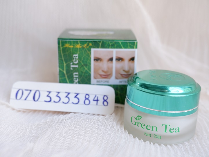 kem trắng da 7 ngày Green tea - Màu Trắng