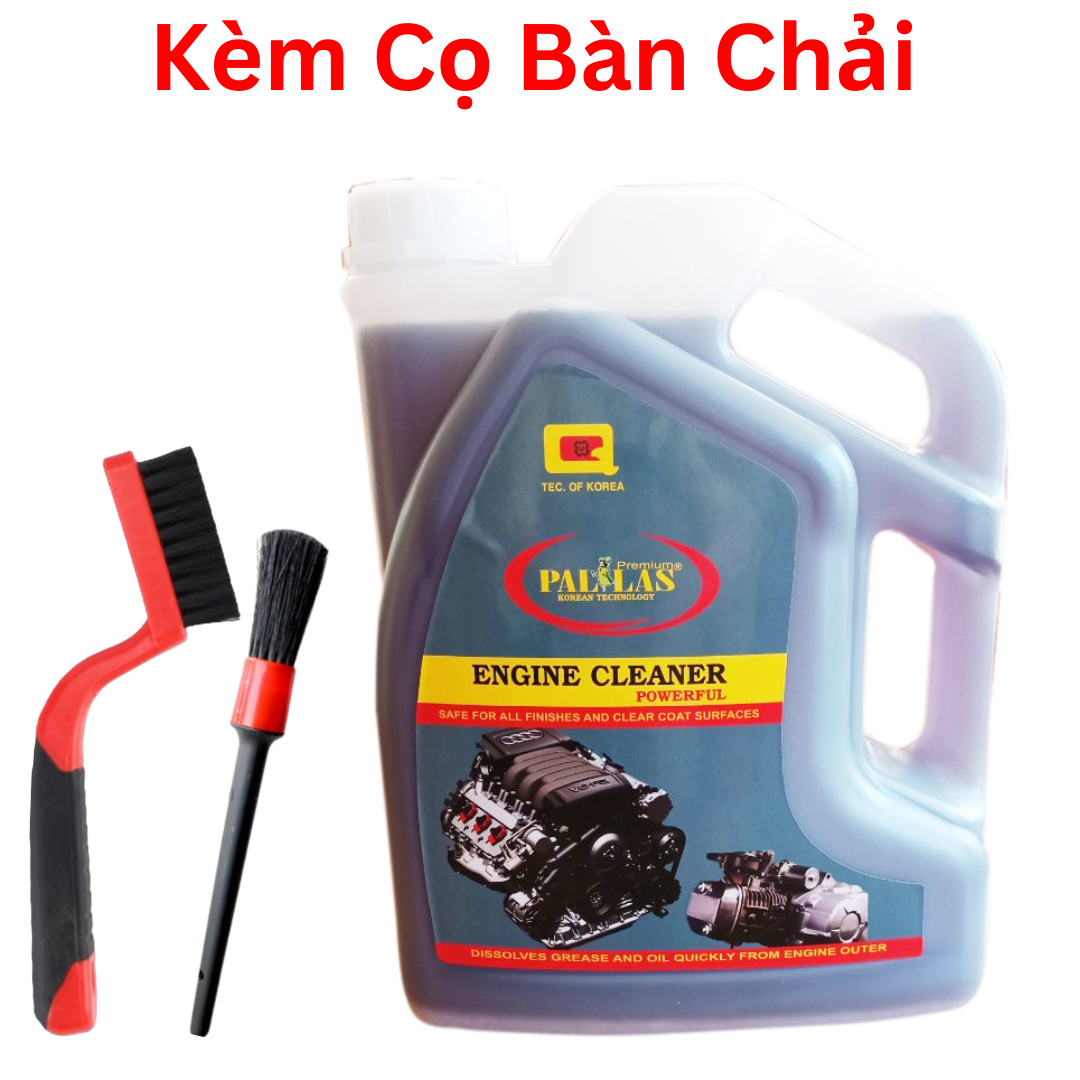 Dung Dịch Rửa Lốc Máy Siêu Mạnh Tẩy Khoang Máy Đầu Bò Pallas 3 Lít