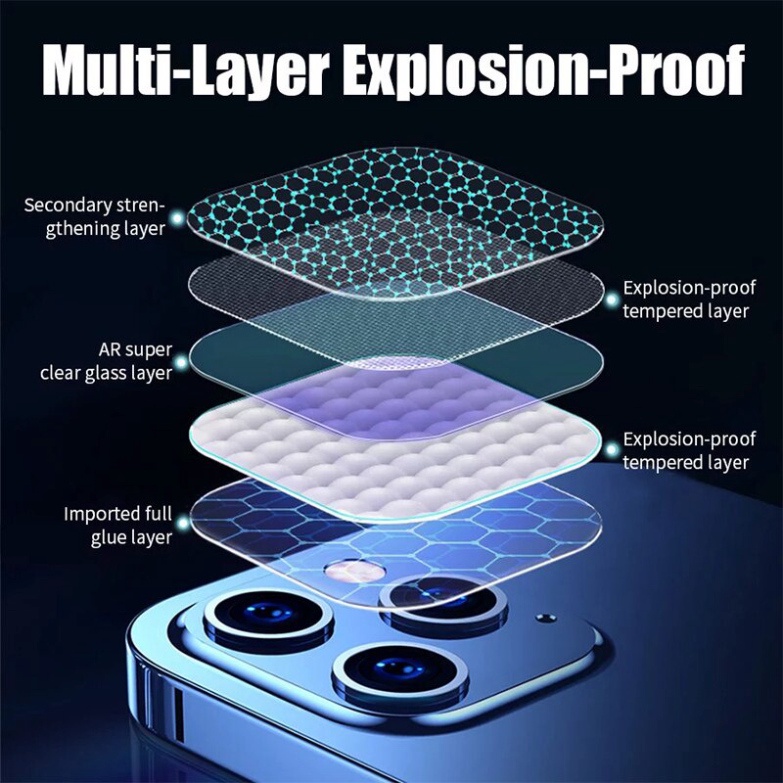 Kính cường lực IPhone bảo vệ camera sau cho IPhone 13 14 Pro Max
