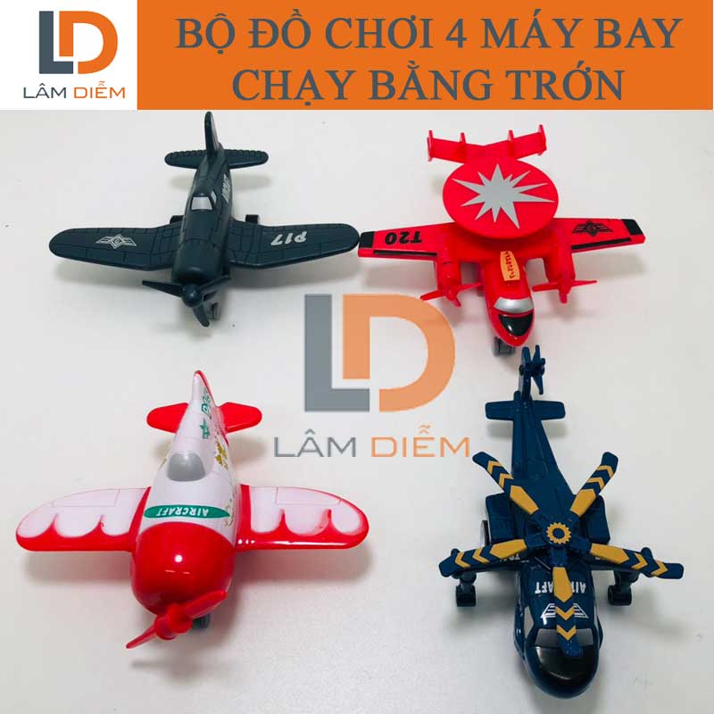 Máy Bay Chạy Bằng Trớn 4 Chiếc 6822