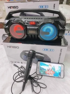 Loa karaoke bluetooth Kimiso KM-S1 có kèm mic