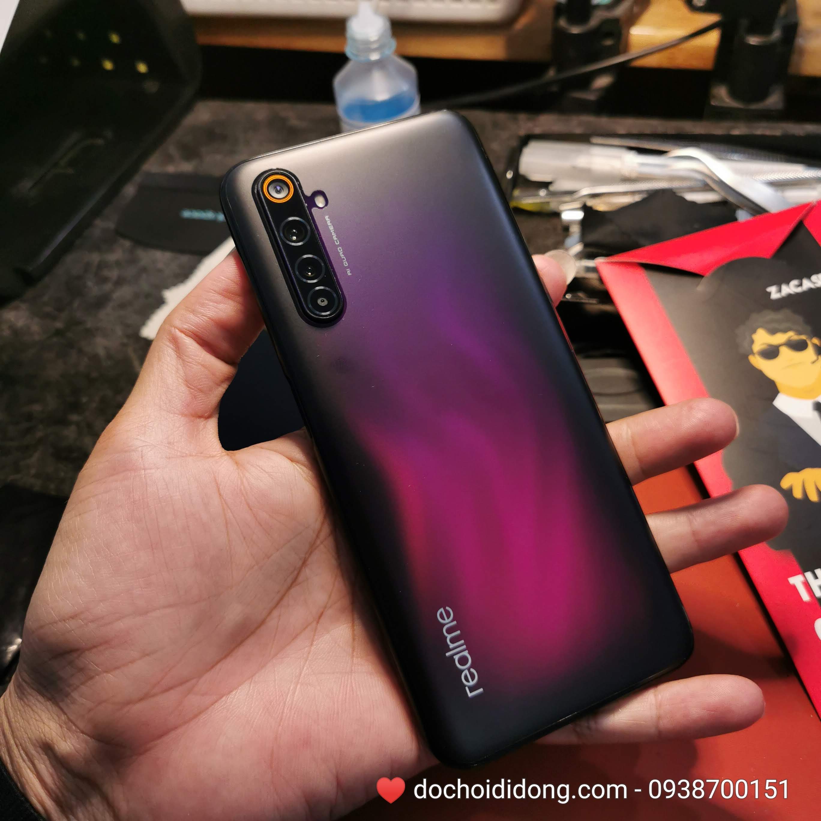 [HCM]Miếng dán PPF Realme 6 Pro trong nhám đổi màu