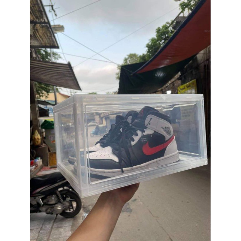 Hộp đựng giầy nhựa trong size lớn Việt Nhật