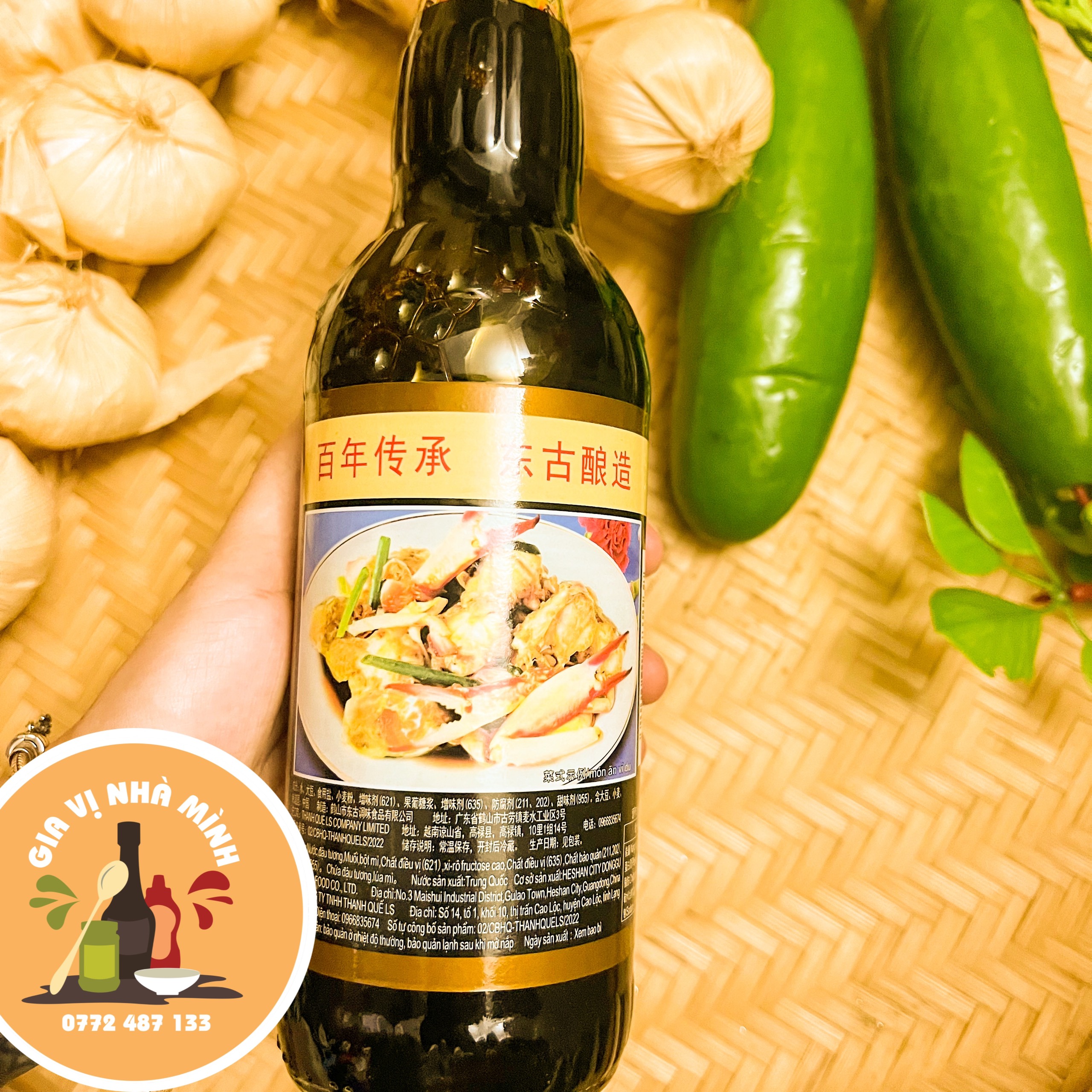 XÌ DẦU CÀNG CUA NHẤT PHẨM TIÊN -500ML