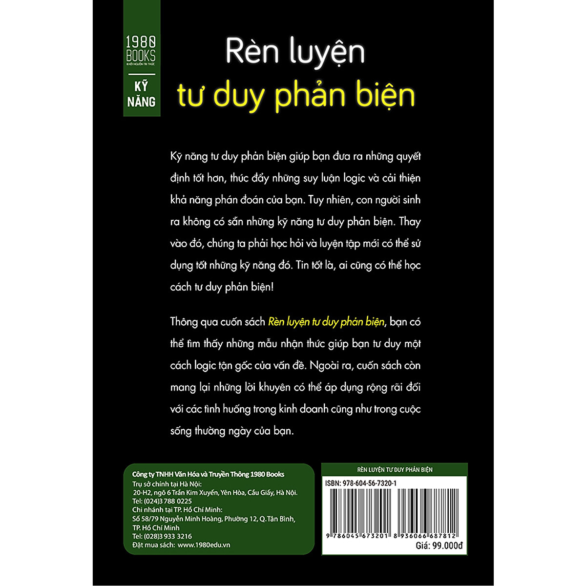 Sách Rèn Luyện Tư Duy Phản Biện + Tặng Bookmark