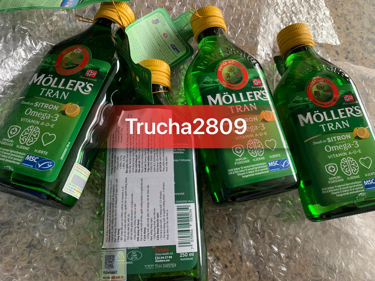 Dầu gan cá Tuyết Moller Trans ( mollers tran )