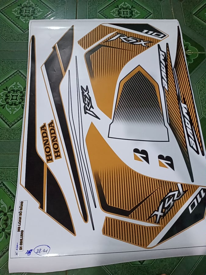 tem rời wave rsx 2012 vàng đồng