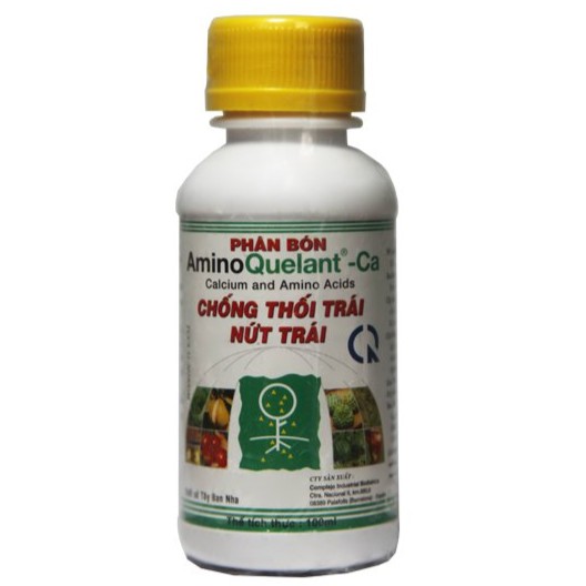 Phân bón chống rụng trái nứt trái amino Ca 100ml
