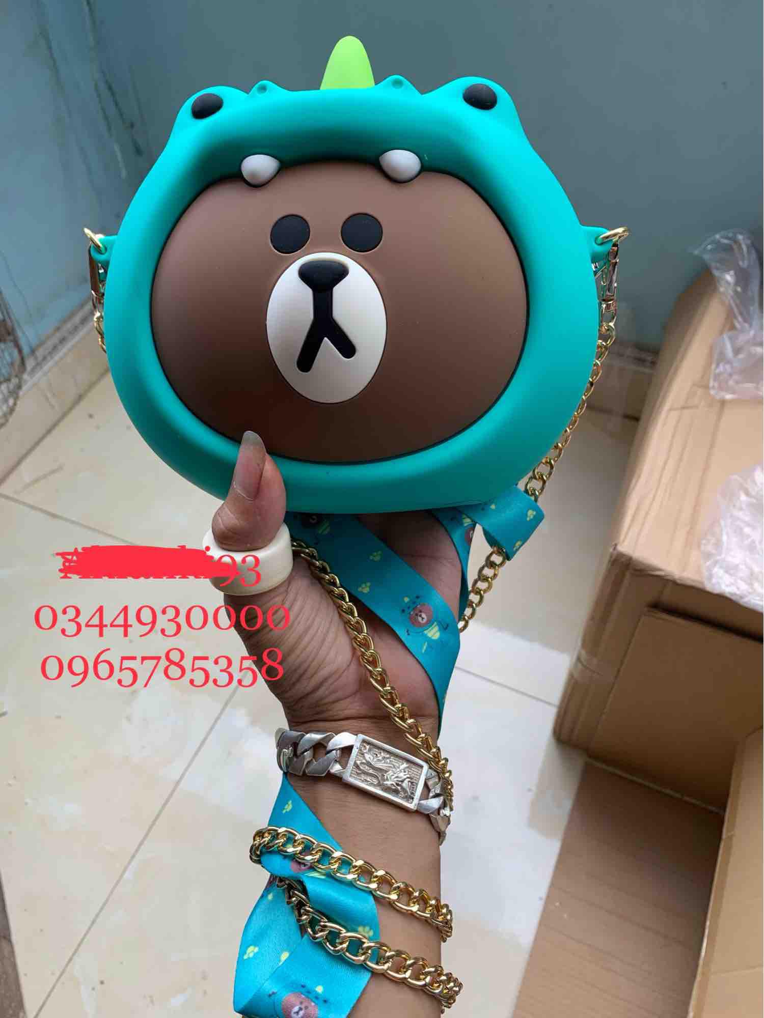 Túi silicon đầu hình thú loại to